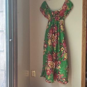 Summer flowers dress